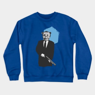 Hazel, locked and loaded Crewneck Sweatshirt